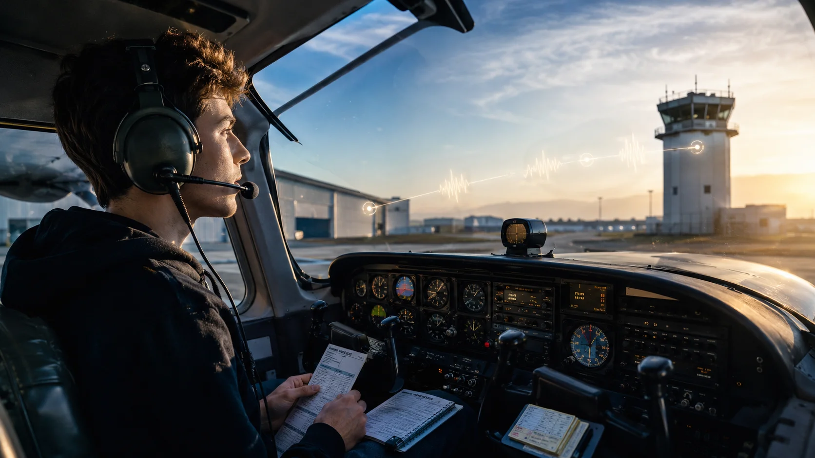 زبان هوانوردی و مکالمه خلبان با برج مراقبت برای ICAO Level 4